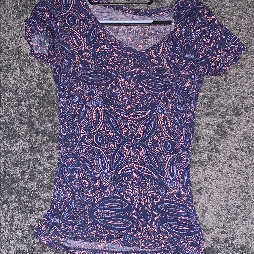 V-neck shirt